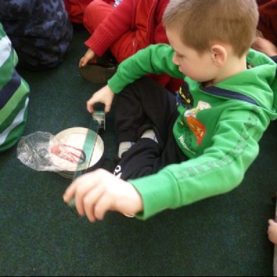 Looking at a film reel - 2M